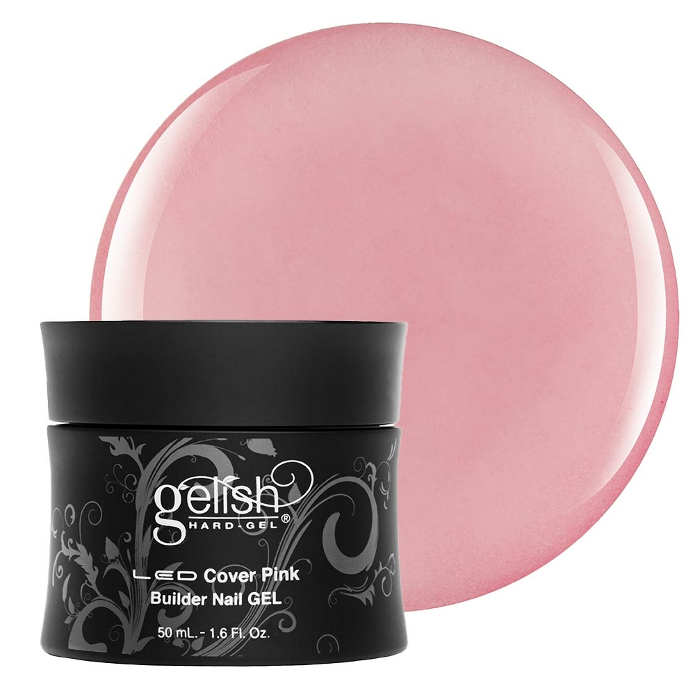 Gelish Hard Gel Cover Pink fedő rózsaszín műkörömépítő zselé 50 ml