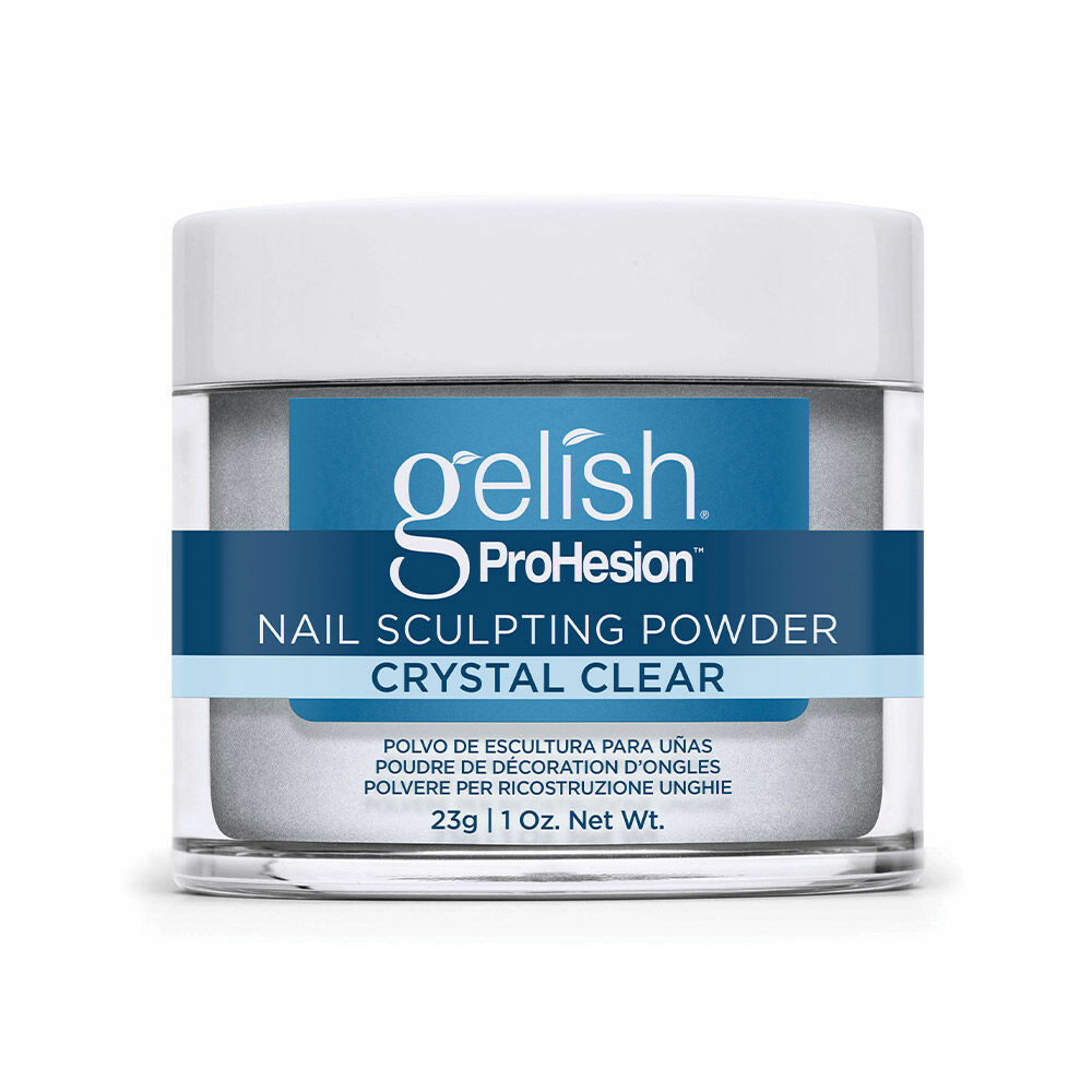 Gelish ProHesion por-folyadék műkörömépítő por Crystal Clear átlátszó 23 g