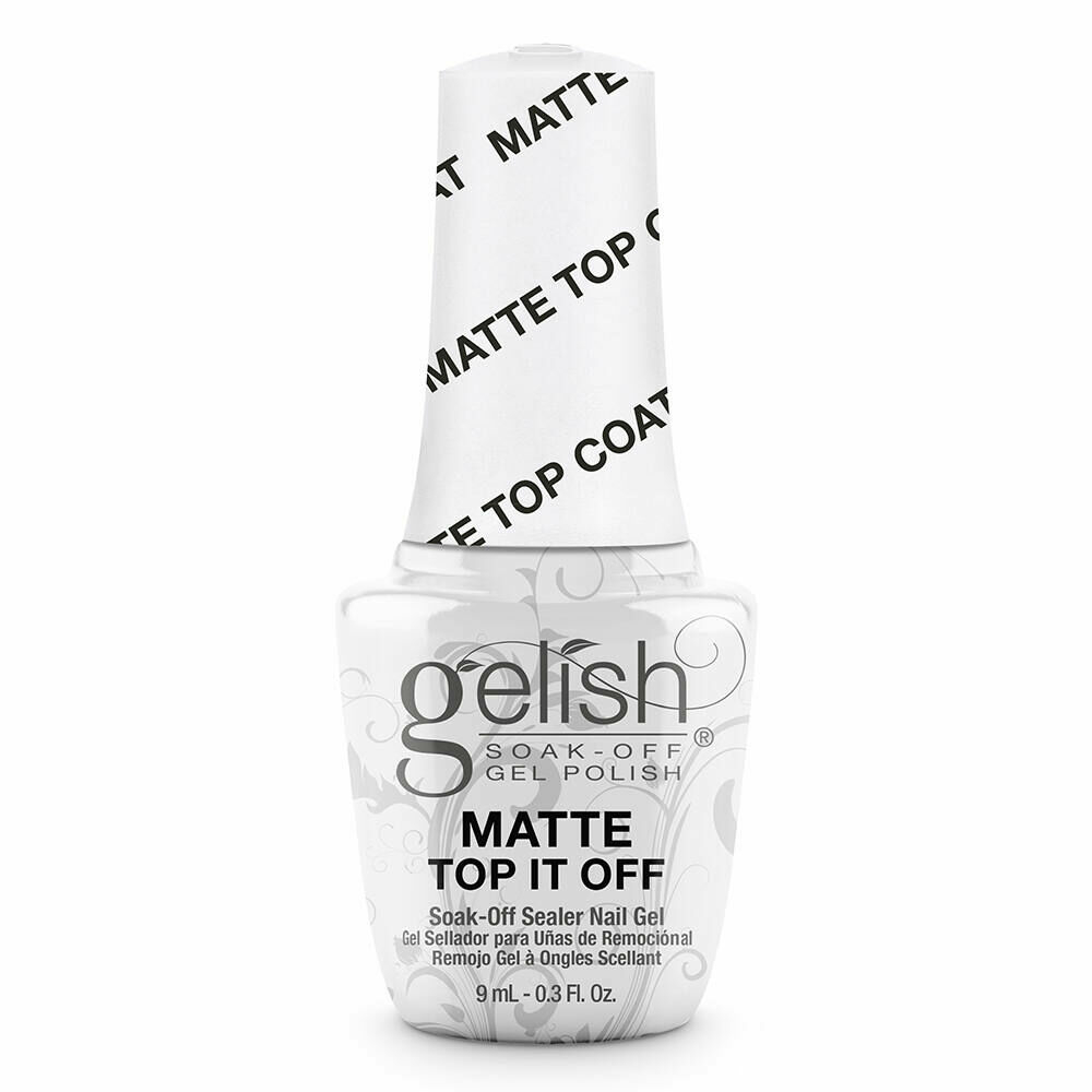 Gelish Matte Top It Off Top Coat fedőlakk 9 ml